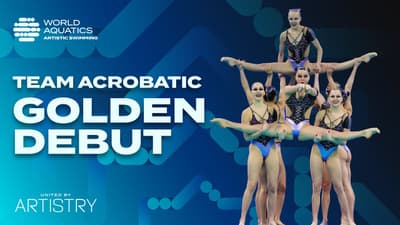 Golden debut for the new routine | Artistic Swimming World Cup 2026 | Xi'an | Team Acrobatic Final