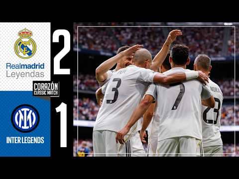 HIGHLIGHTS | Real Madrid Leyendas 2-1 Inter Legends | Corazón Classic Match 2026