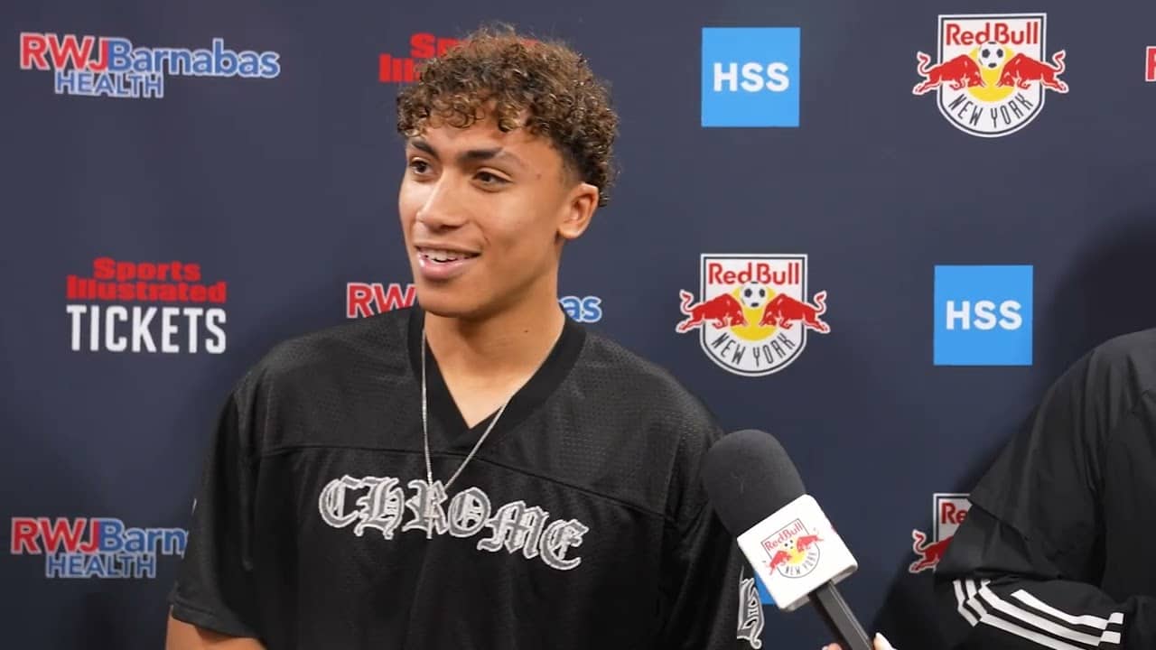 Julian Hall On His Hatrick vs. Columbus | Postgame Interview