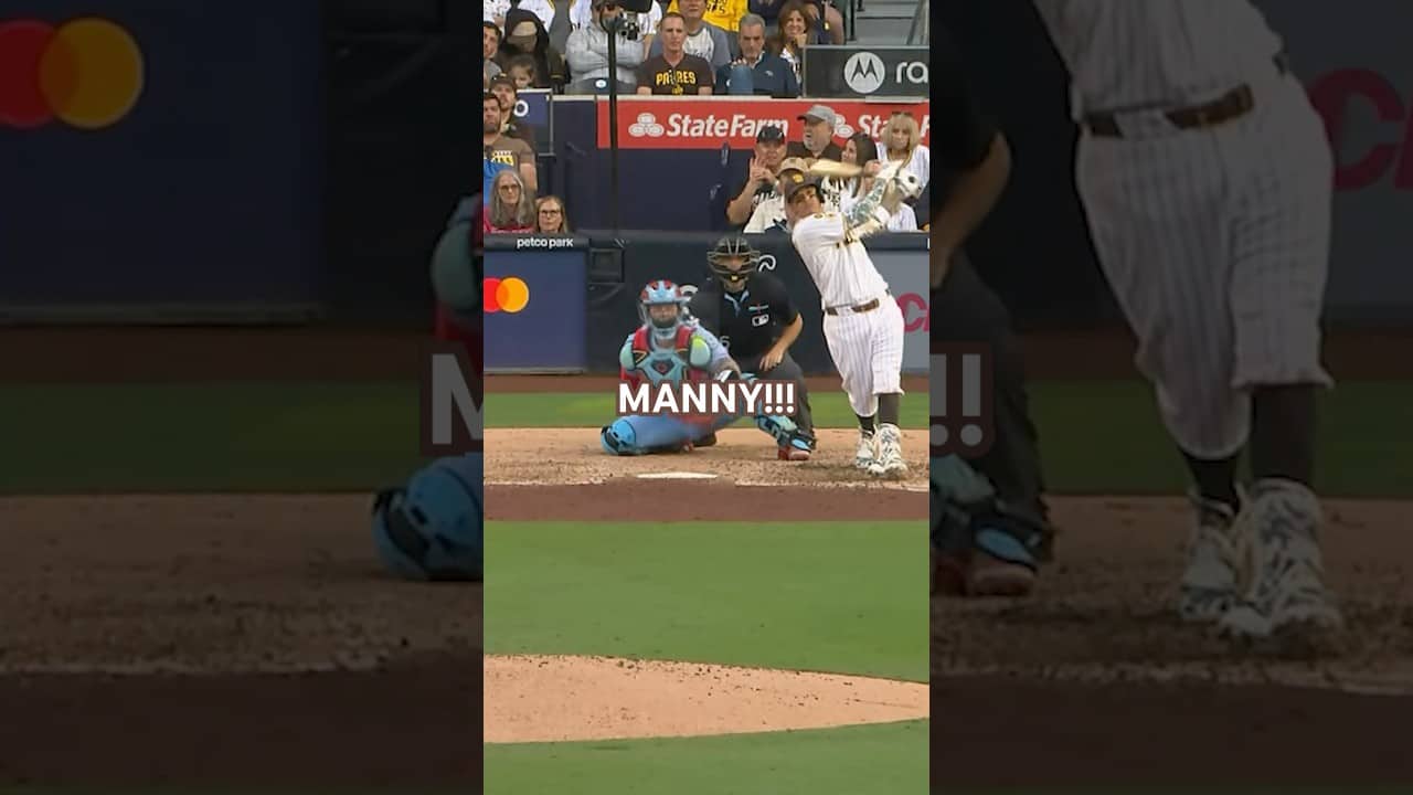 No había ninguna duda. #mlb #padres #homerun #highlights #sports #sandiegopadres #mannymachado