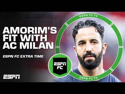 Are Ruben Amorim’s tactics a good fit for AC Milan? | ESPN FC