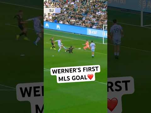 Timo Werner scores his first @sjearthquakes goal!😮💨