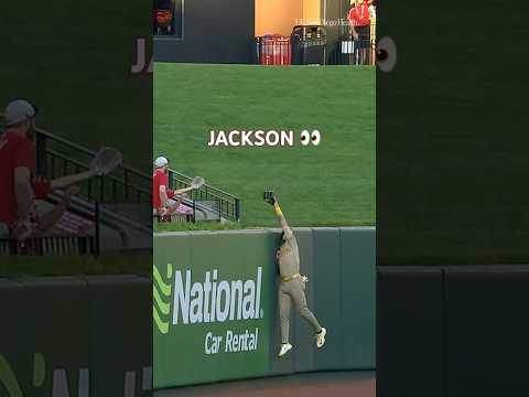 Jackson Merrill, everyone. #mlb #baseball #sports #padres #highlights #catch #jacksonmerrill