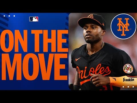 TRADE ALERT: Mets acquire Cedric Mullins from the Orioles! 🚨