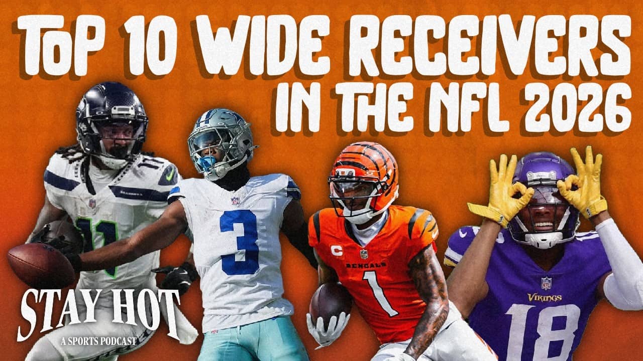 Our Top 10 Wide Receivers in the NFL for 2026