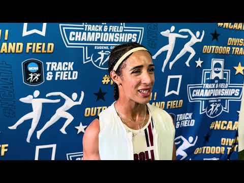 South Carolina’s Salma Elbadra proud to finish 2nd in 2026 NCAA 1500 final