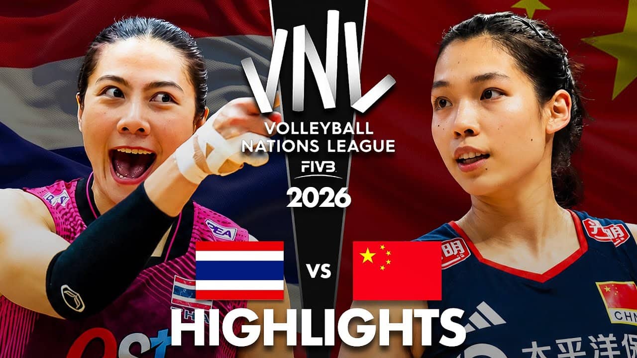 CHINA 🇨🇳 vs THAILAND 🇹🇠| Highlights | Women's VNL 2026