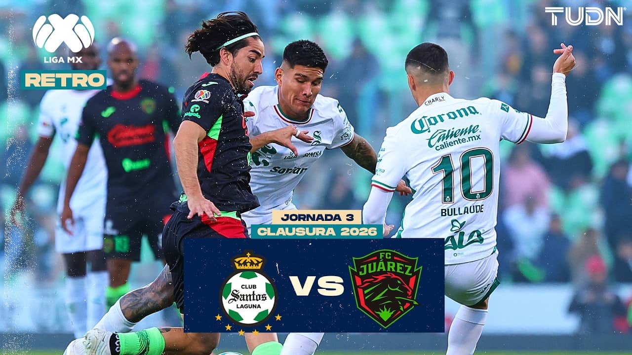 🔥 REVÍVELO: El juegazo entre Santos y FC Juárez con empate de infarto en el CL-2026 J3 | TUDN