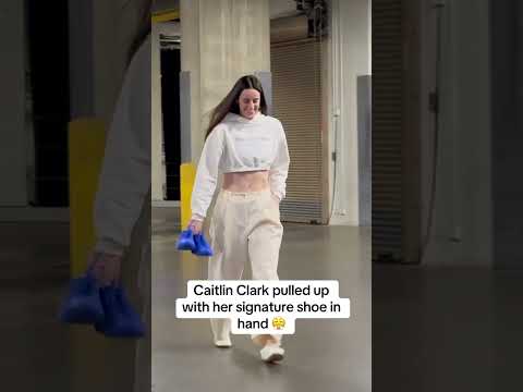 Caitlin Clark with the debut of her signature shoe š„ (via @indianafever/TT)
