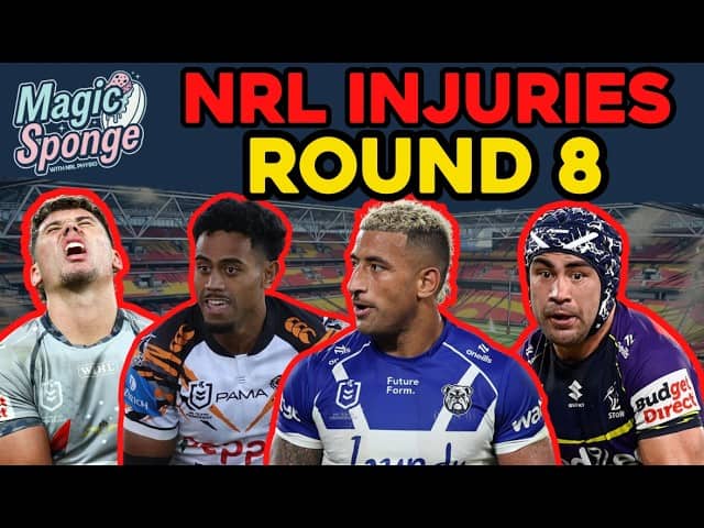 The Magic Sponge Podcast - Round 8 NRL Injuries + Magic Round SuperCoach planning begins!