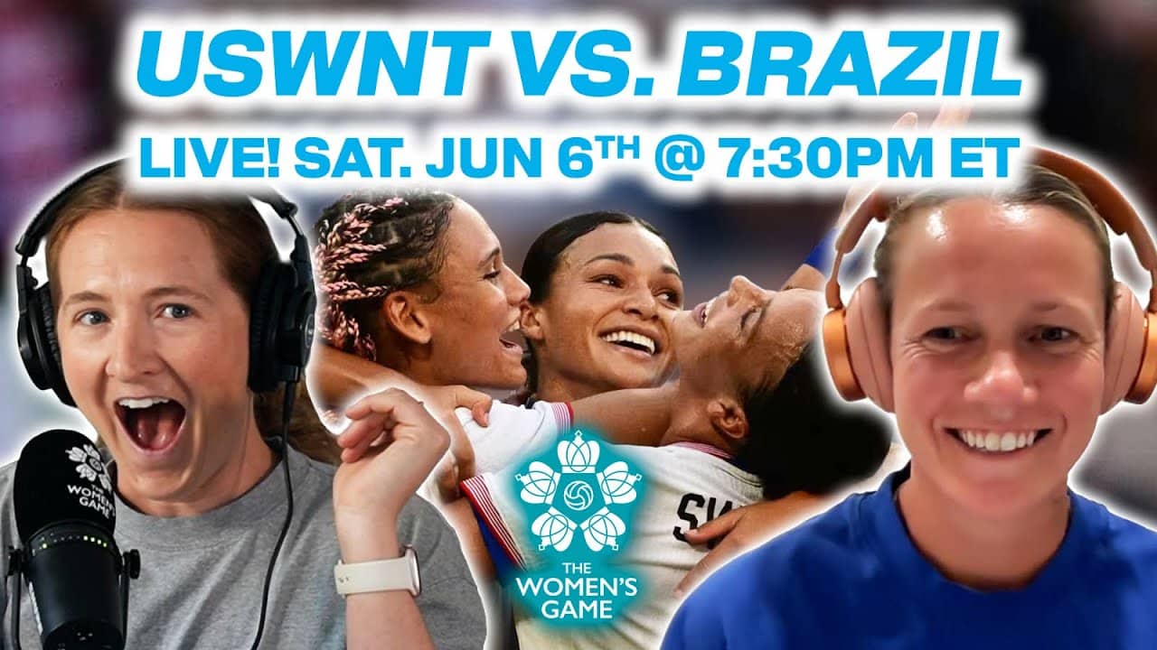 USWNT vs. Brazil LIVE Post-match reactions w/ Sam Mewis & Meredith Speck