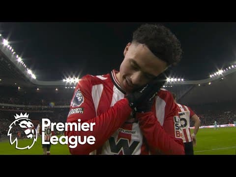 Chemsdine Talbi's BELTER puts Sunderland 3-0 up over Burnley | Premier League | NBC Sports