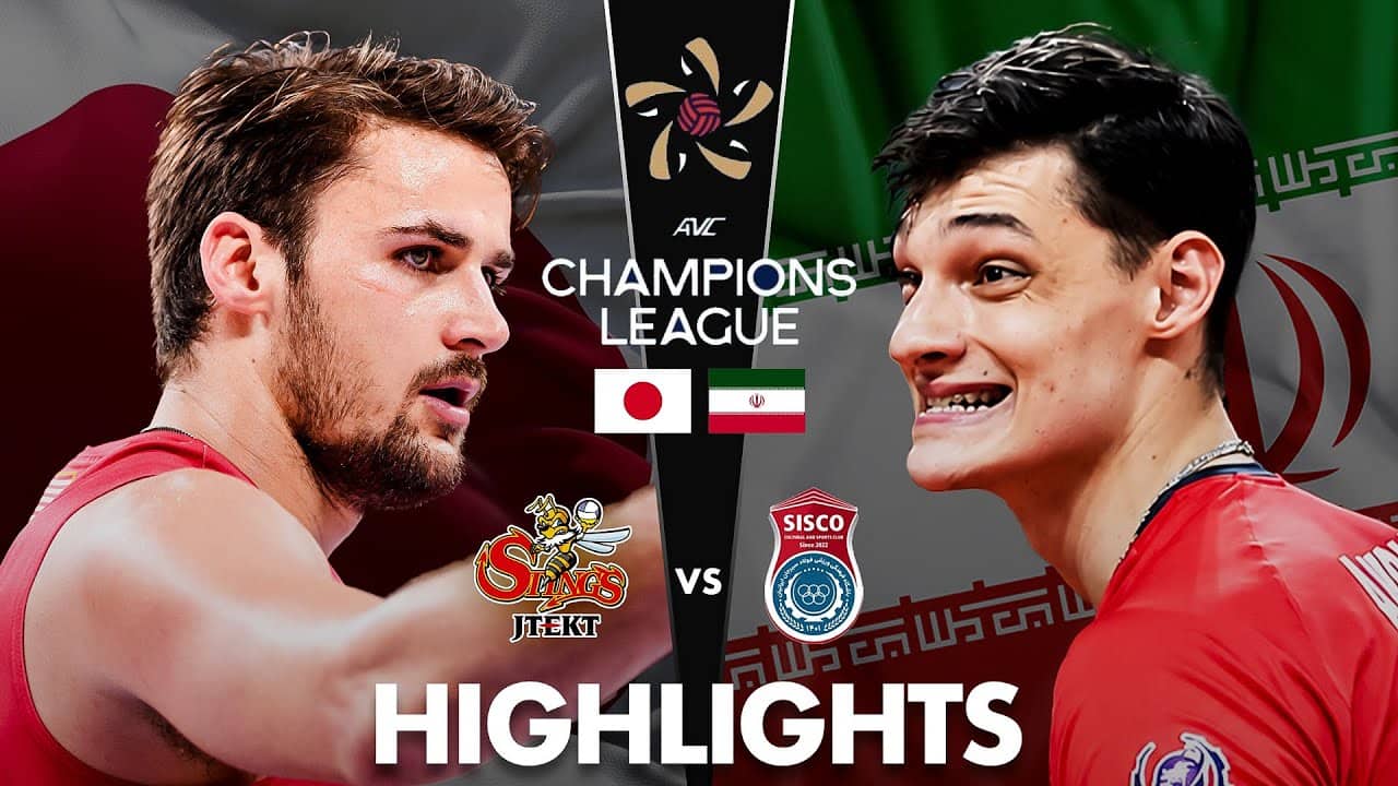 Stings Aichi ๐ฏ๐ต vs Foolad Sirjan ๐ฎ๐ท | Highlights | AVC Champions League 2026