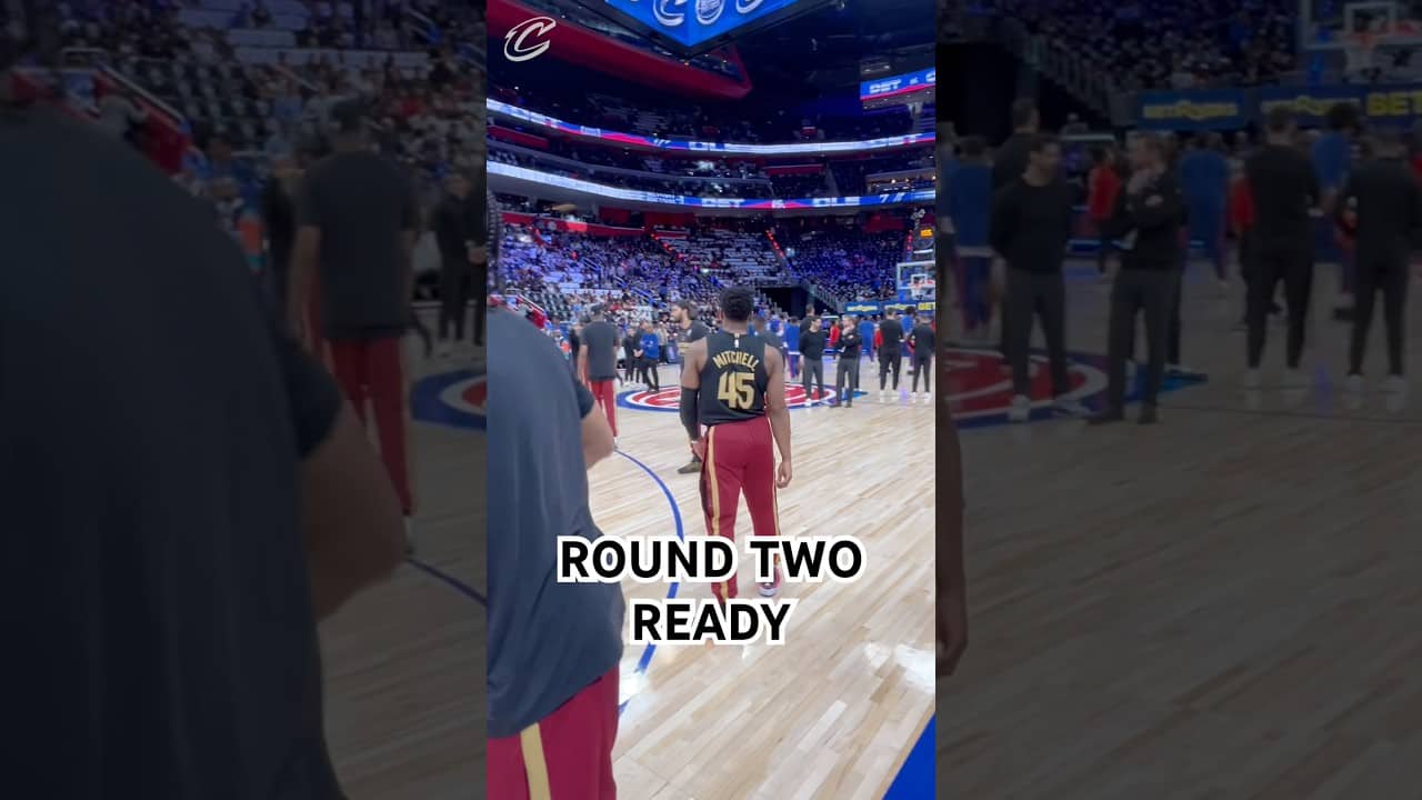 ๐ ROUND. TWO. STARTS. NOW. #LetEmKnow #Cavs #NBA #Shorts