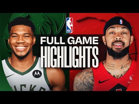 BUCKS at RAPTORS | FULL GAME HIGHLIGHTS | October 24, 2025