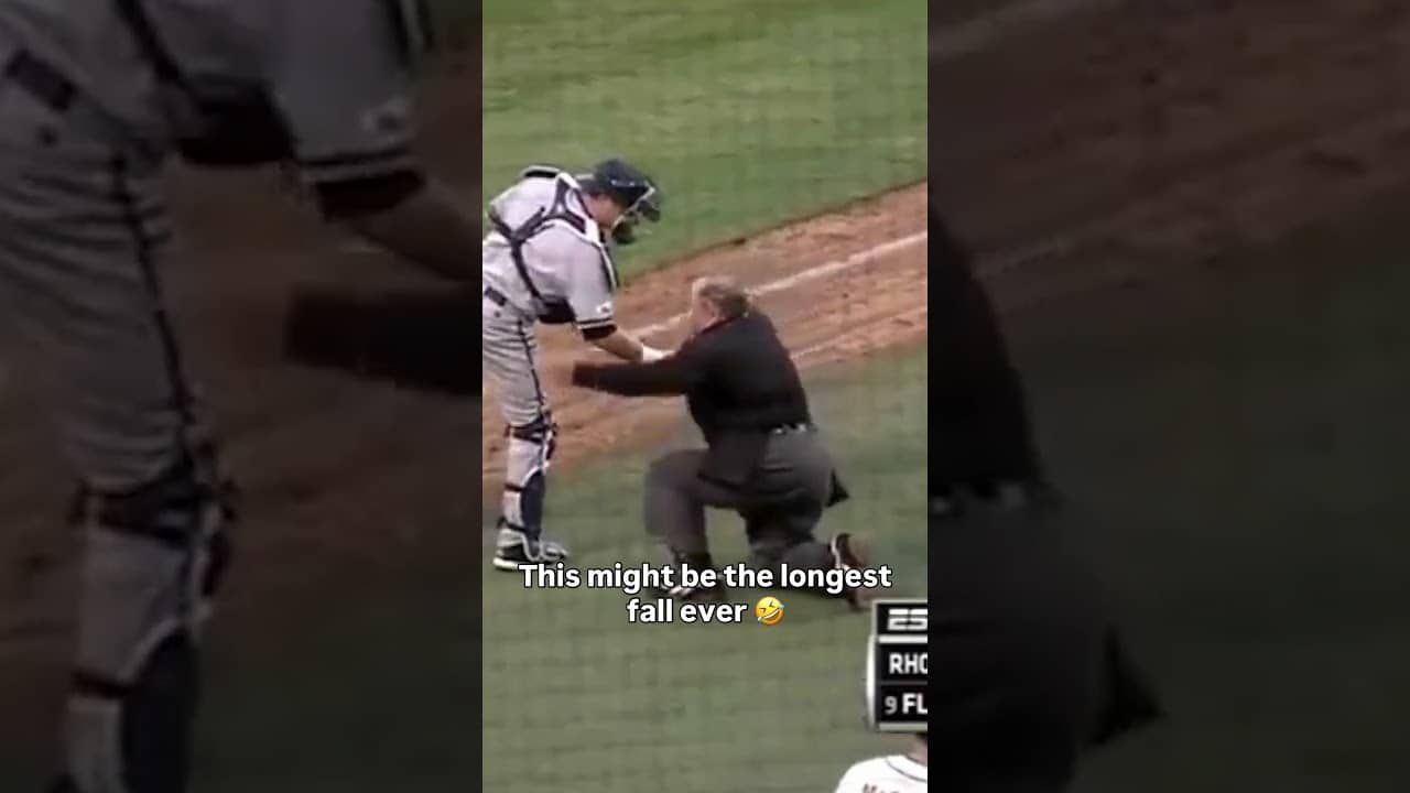 The Ump laughed it off 🤣 #floridastateseminoles #accbaseball #collegebaseball