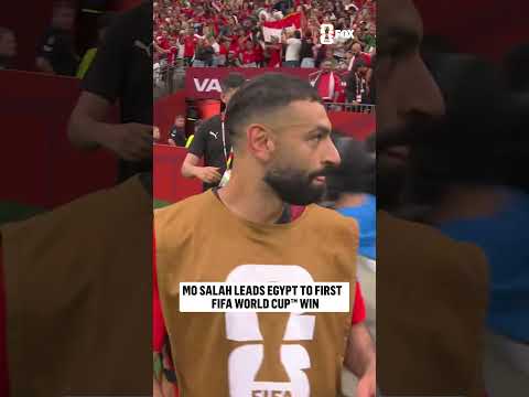 What a moment for Mo Salah and Egypt