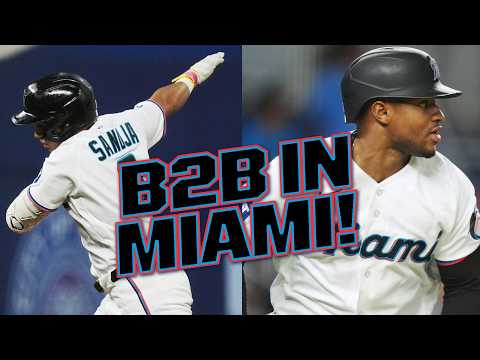 BACK-TO-BACK IN MIAMI ๐ฎ Javier Sanoja CRUSHES a grand slam, Xavier Edwards follows up with a homer ๐
