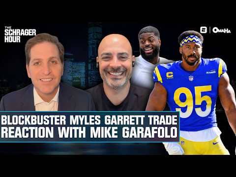 Bombshell Myles Garrett Trade Reaction with Mike Garafolo | Schrager Hour