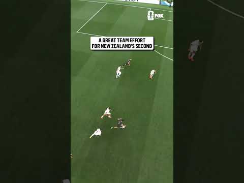 This was a beautiful team goal by New Zealand π³πΏ