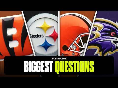 Biggest questions for each team in AFC North 🤔