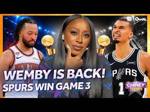 Wemby is BACK! De’Aaron Fox Was Clutch As Spurs Win Game 3 | Chiney Today