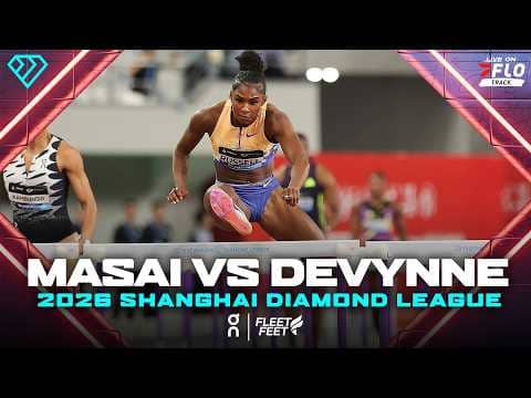 Masai Russell and Devynne Charlton Battle In Diamond League 110mH Season Opener | Race Video