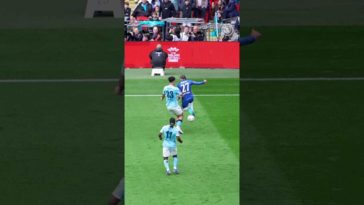 BIG games need BIG tackles π§± #mancity #facup #football #defence #khusanov #shorts #tackle #block