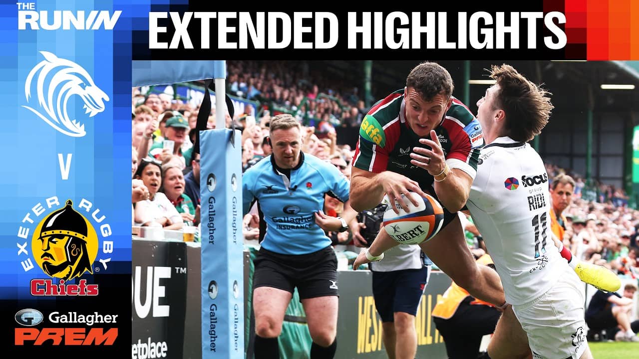 Leicester Tigers v Exeter Chiefs | EXTENDED HIGHLIGHTS | Gallagher PREM Rugby 25/26 | R17
