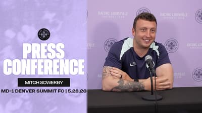 'Let's stick together, let's see it out' | Mitch Sowerby Press Conference | MD-1 Denver | 5.28.26