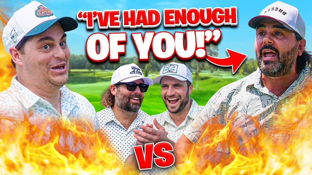 The Greatest Crash out In Youtube Golf History