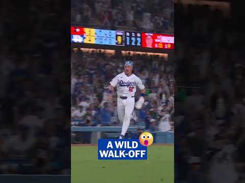 WHAT AN ENDING FOR THE DODGERS! 😮