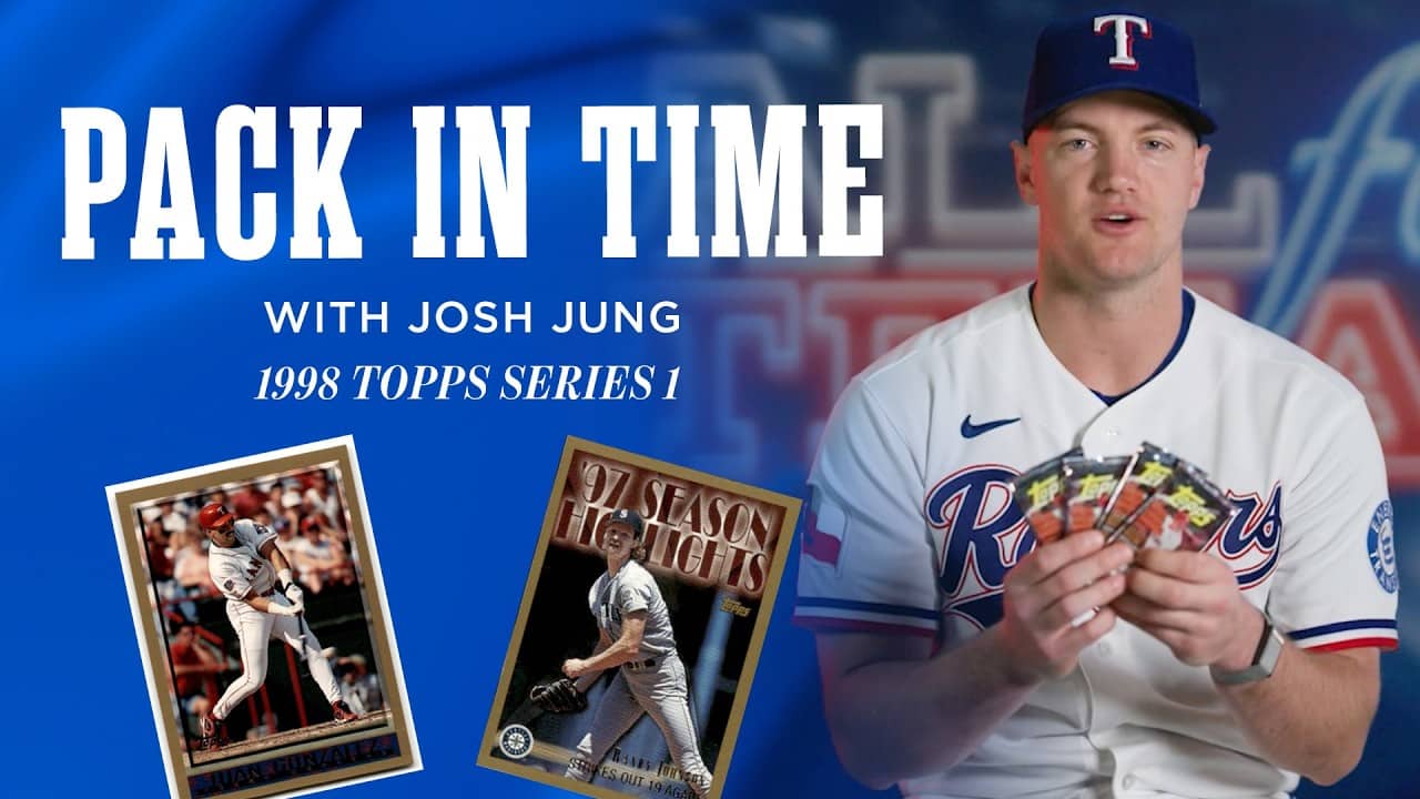 Josh Jung Rips Packs From His Birth Year