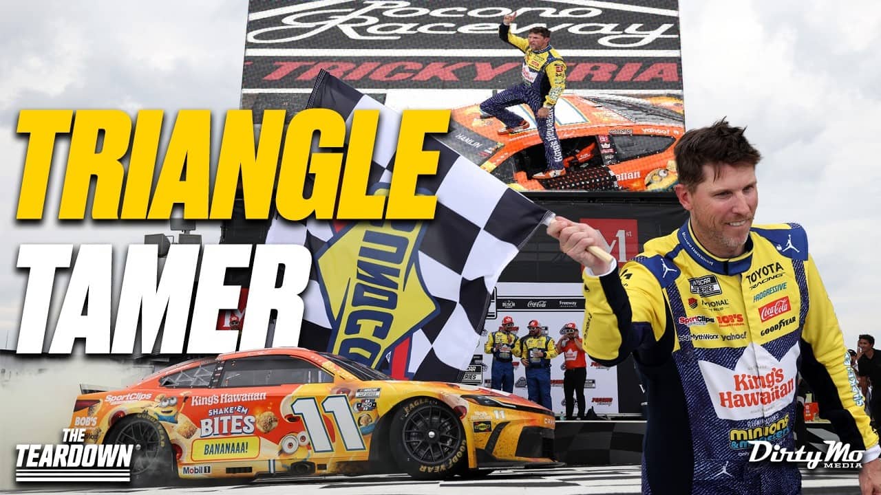 Denny Hamlin Picks Up His Third Straight Cup Win!
