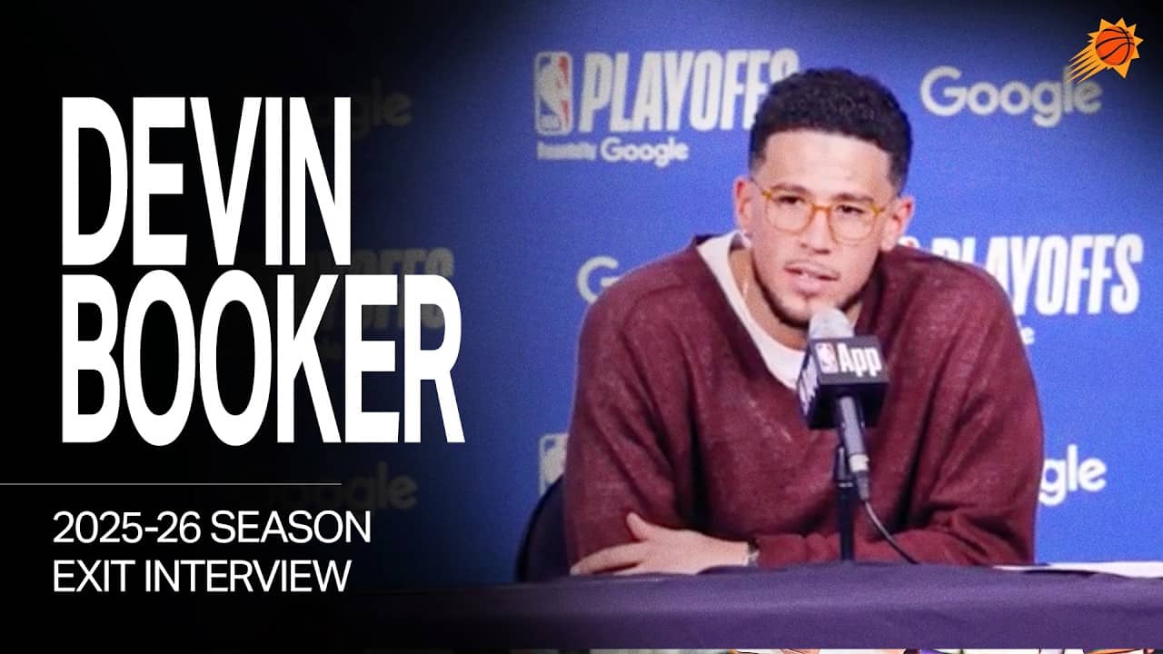 Devin Booker 2025-26 Exit Interview | Phoenix Suns