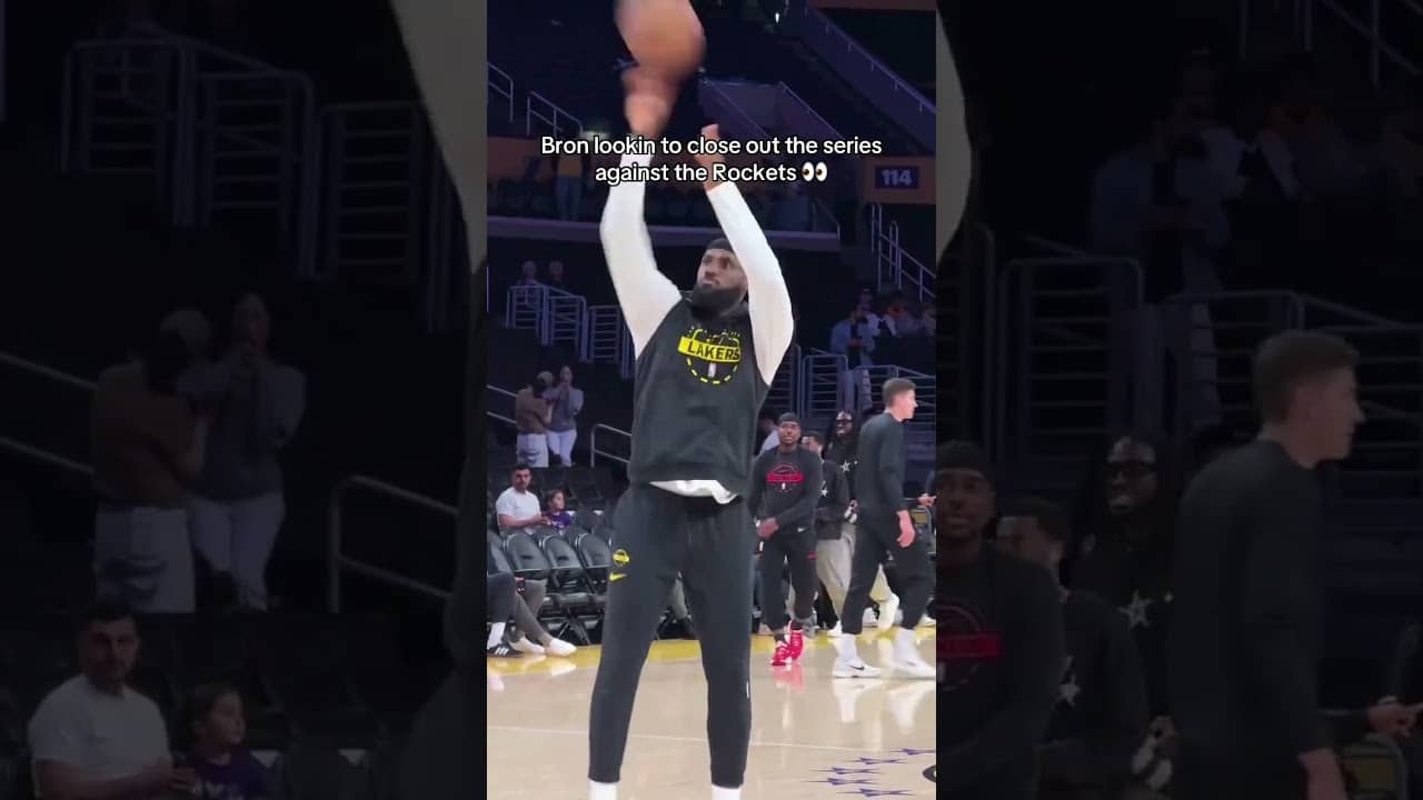 Lakers. Rockets. Game 5. 👀