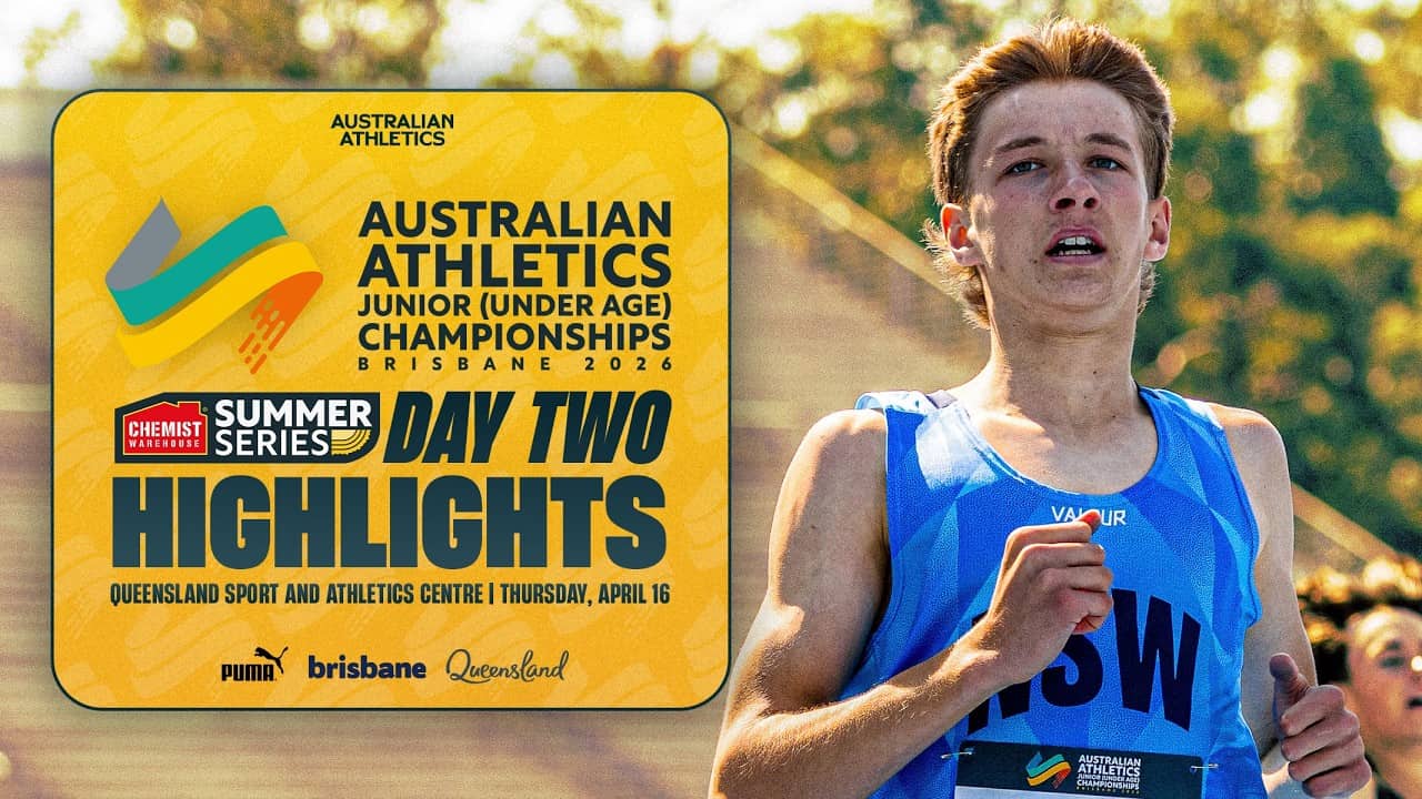 Day Two Highlights | 2026 Australian Athletics Junior Championships