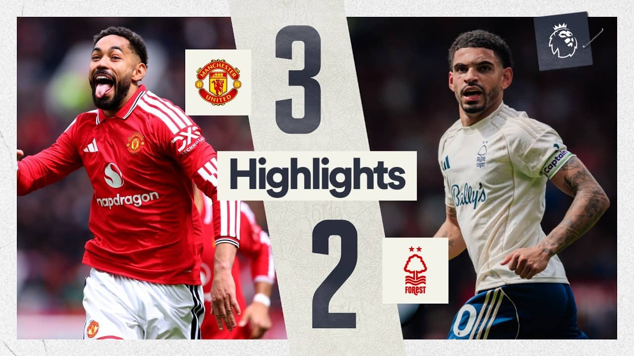 Manchester United 3-2 Nottingham Forest | Premier League Highlights ๐ฌ