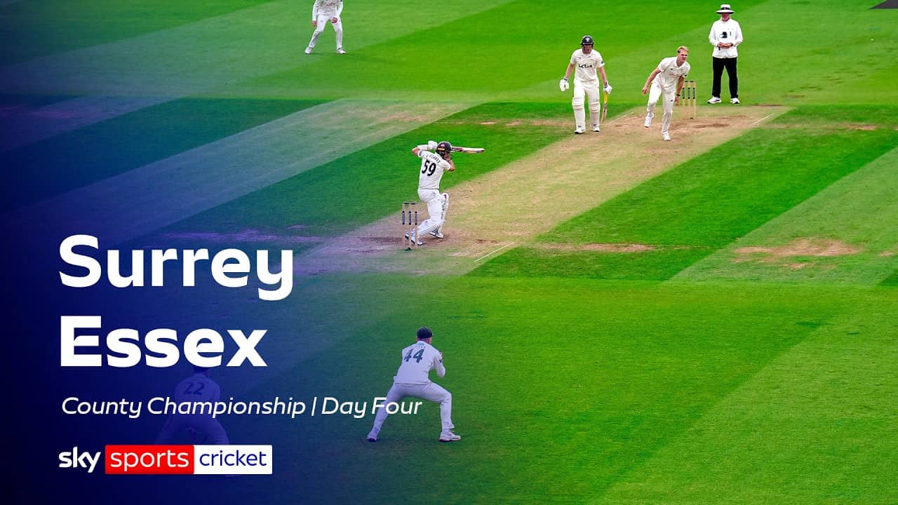 Surrey vs Essex | County Championship | Day Four