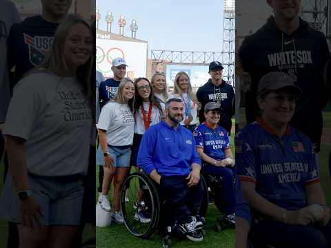 Welcomed @TeamUSA to Rate Field for #OlympicParalympicDay