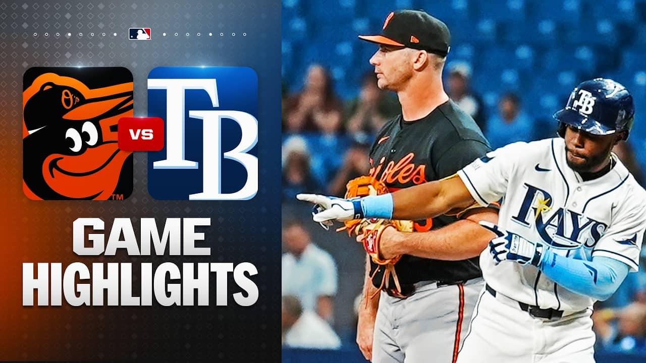 Orioles vs. Rays Game Highlights (5/19/26) | MLB Highlights
