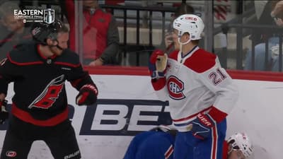 Andrei Svechnikov Boarding Penalty Against Josh Anderson