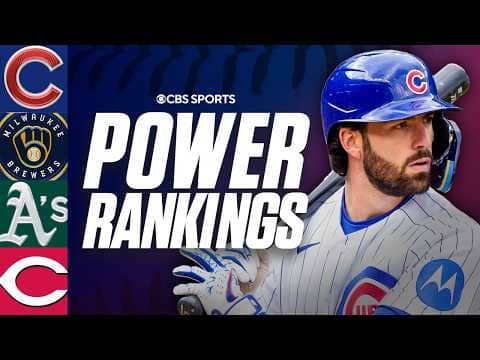 Latest MLB Power Rankings: Cubs at No. 2, Brewers surge into Top 5, Tigers fall after losing Skubal