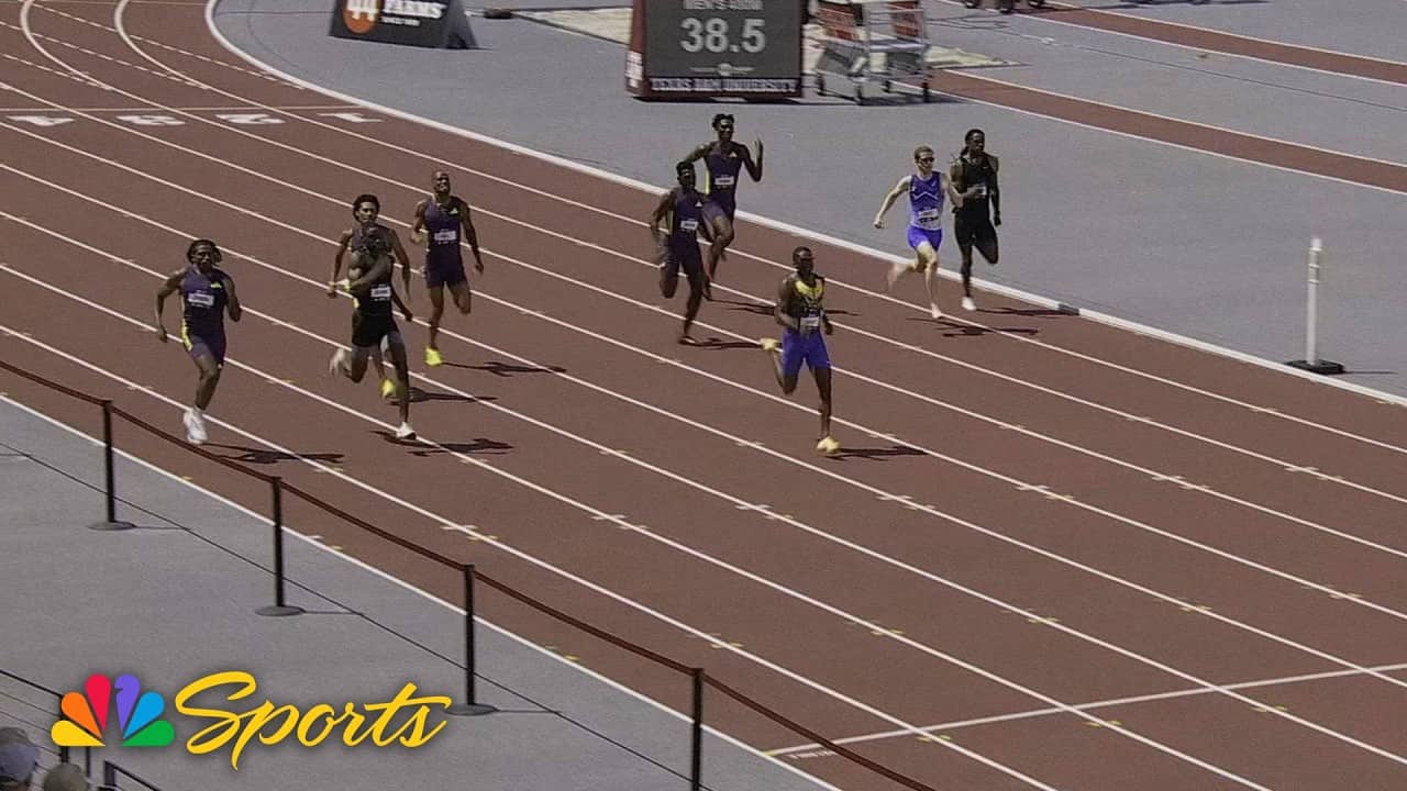 American Chris Bailey leaves 400m field behind in Lone Star Grand Prix | NBC Sports