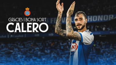 Gràcies i bona sort, Calero 🤍💙