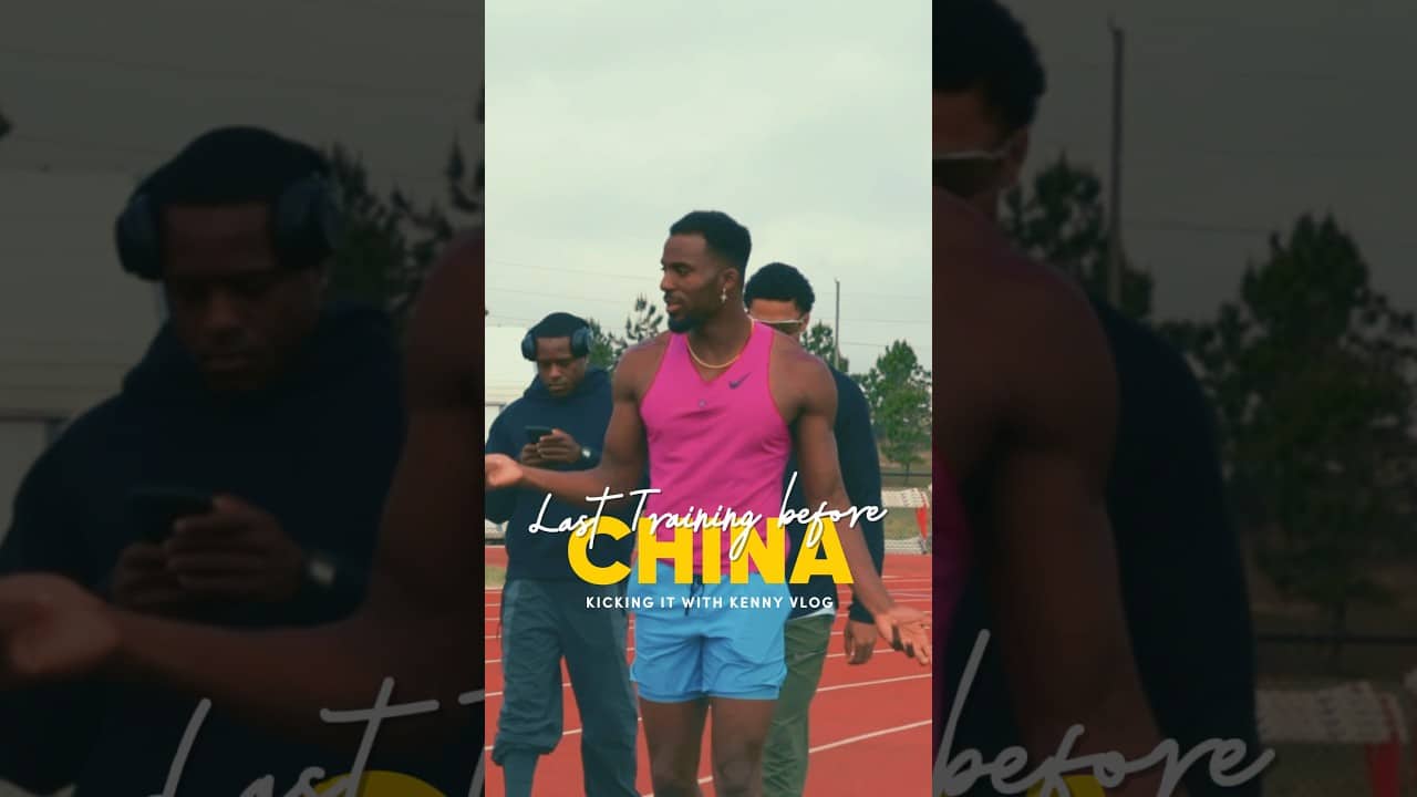 Last training vlog before my China season opener 🇨🇳. The work is done. Time to compete. Locked in.