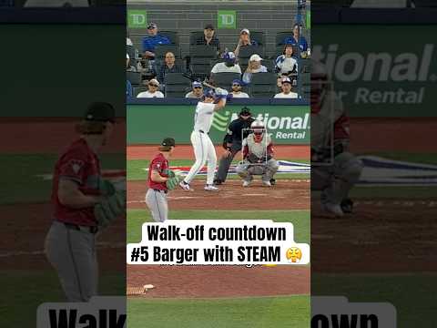 Addison Barger’s second-deck blast😱 #bluejays #mlb #walkoff #toronto