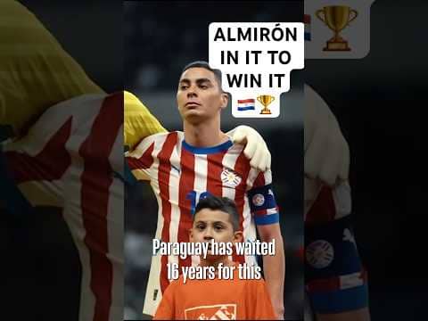 Miguel Almirón representing Paraguay and @AtlantaUnited on the World Cup stage🇵🇾🏆