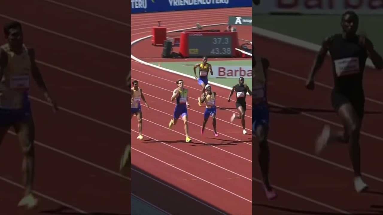 HOME WIN 🇳🇱 Jonas Phijffers clocks 44.84 to take the men's 400m at the FBK Games