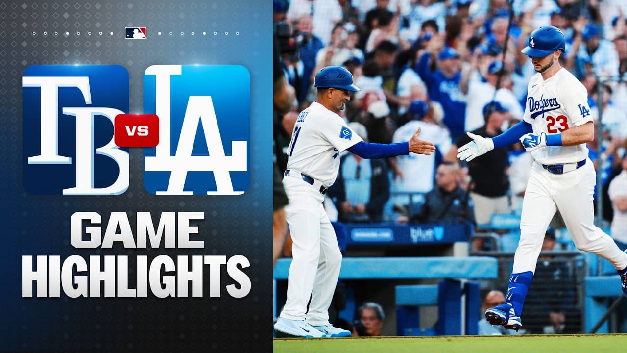 Rays vs. Dodgers Game Highlights (6/15/26) | MLB Highlights